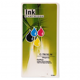 Cartridge Xantri Can CLI781XL 781 XL Magenta Chip, Refill CLI 781XLM 781 Printer Can Pixma TR8570 TS6370 TS707 TS8170 TS8270 TS8370 TS9170 TS9570